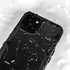 Black Brushed Steel Texture iPhone 15 Plus Waterproof Case